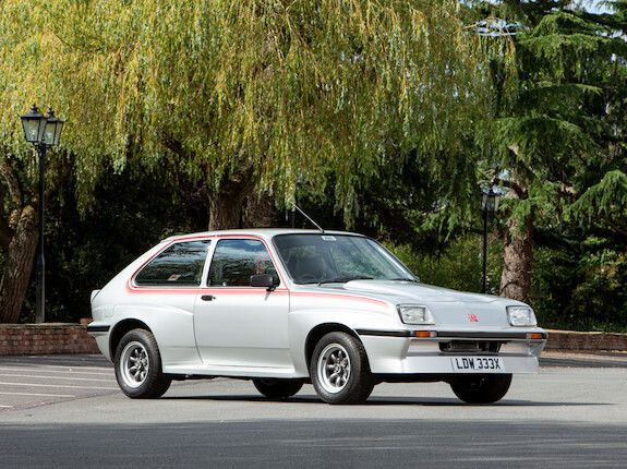 1981 Vauxhall Chevette HSR Hatchback sells for £59,800 at Bonhams